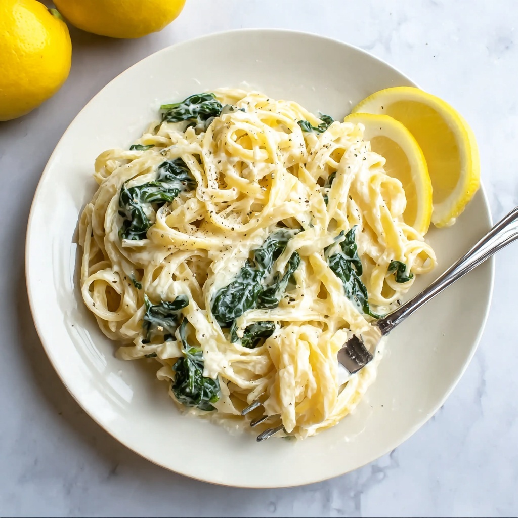 Zesty Lemon Ricotta Pasta & Spinach in Just 15 Minutes Recipe - Recipe Image