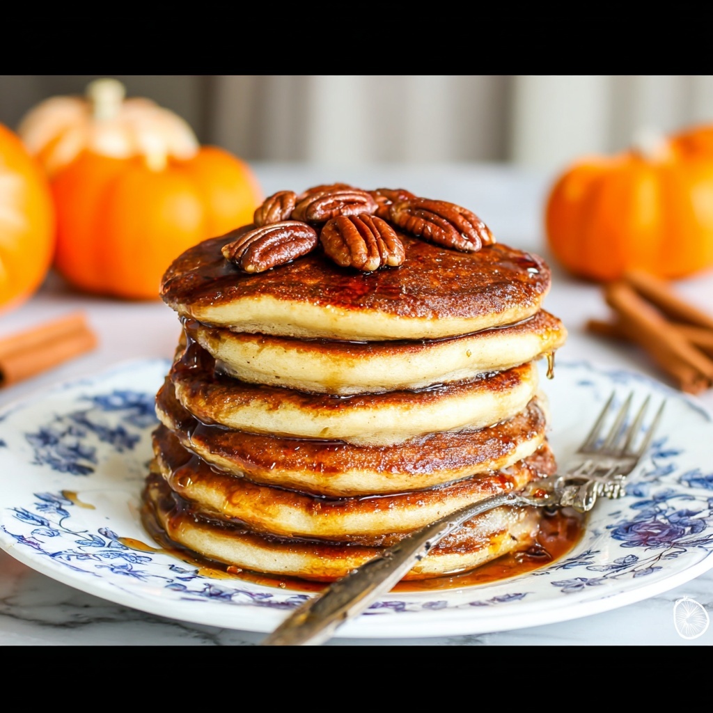 Restaurant-Style Perkins Pumpkin Pancakes Recipe - Recipe Image