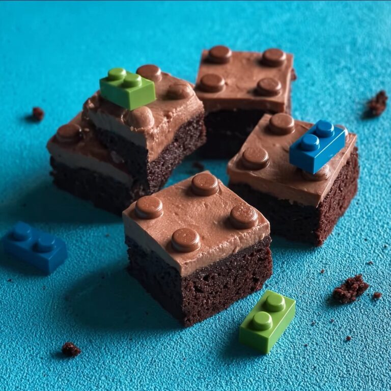 LEGO Brownies: Colorful Treats That Spark Joy and Fun Recipe