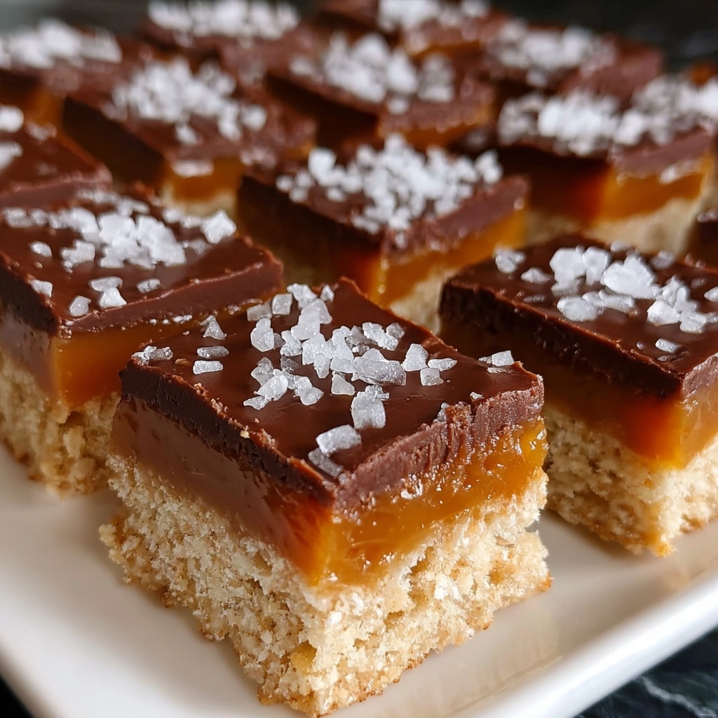 Caramel Chocolate Rice Krispies Treats Recipe - Recipe Image