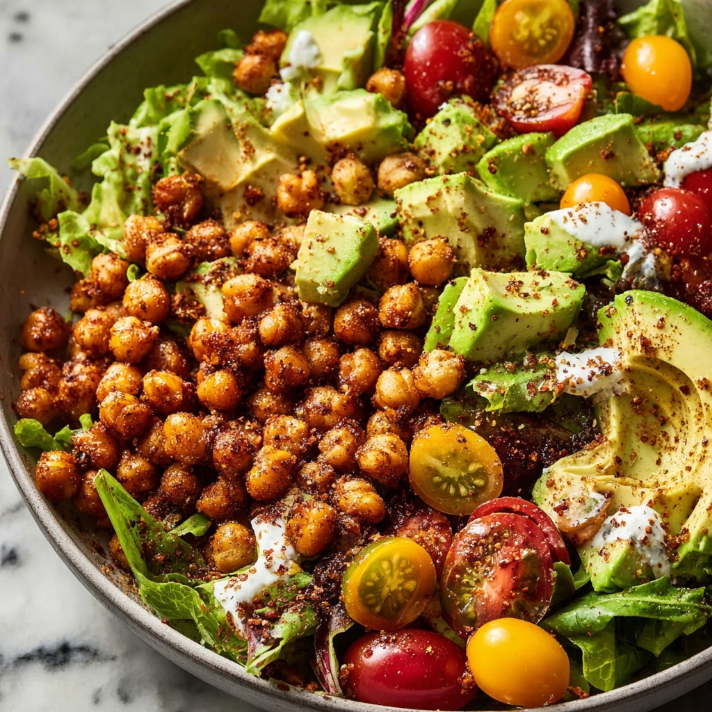 Crispy Chickpea & Avocado Salad Recipe - Recipe Image