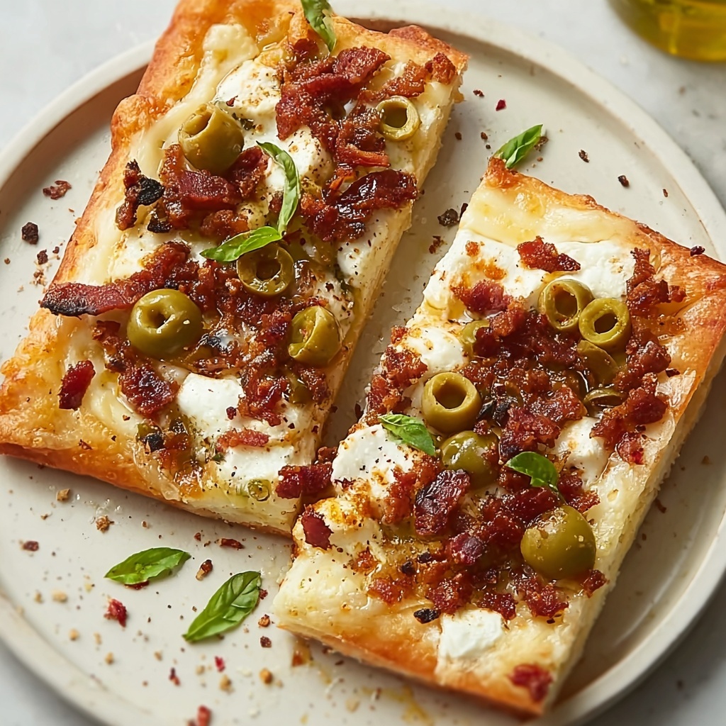 Lasagna Flatbread Recipe - Recipe Image