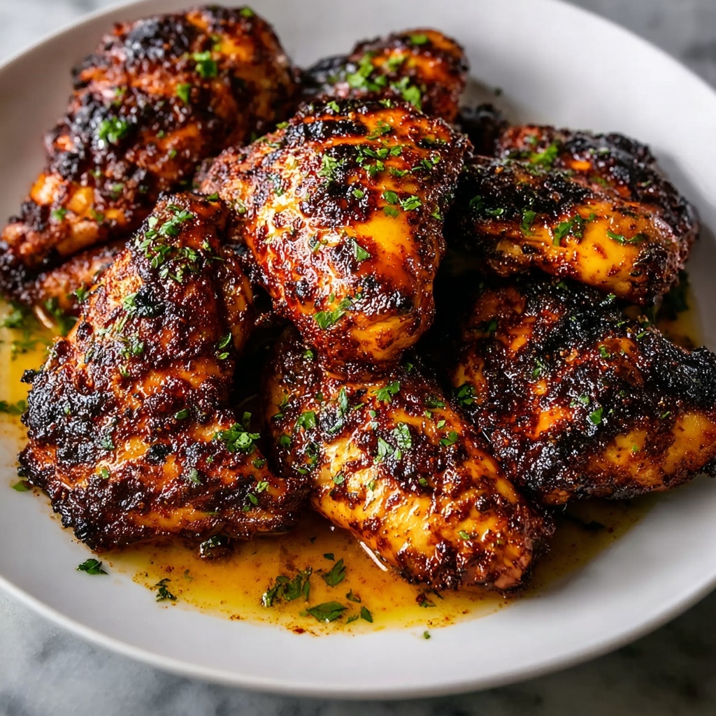 Ethiopian Berbere Honey Glazed Chicken Recipe - Recipe Image