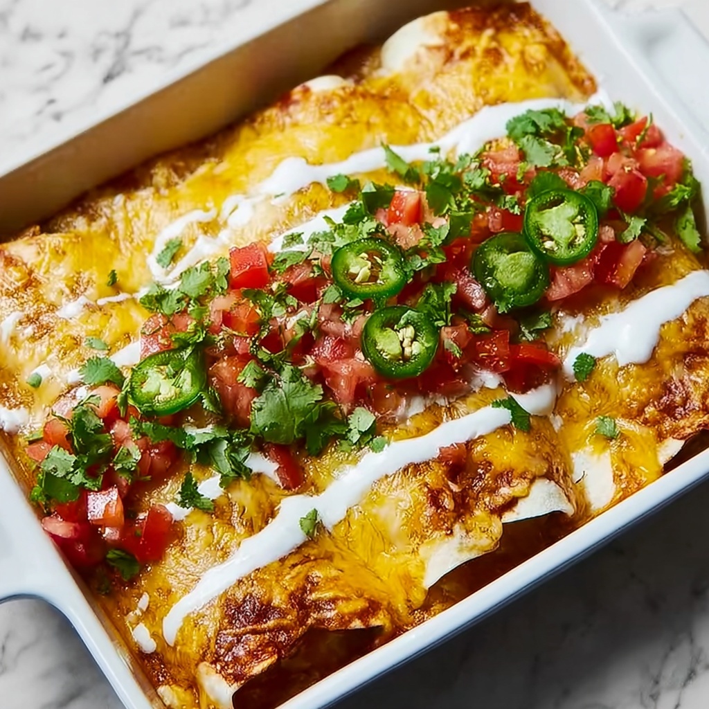 Beer Braised Beef Enchiladas Recipe - Recipe Image