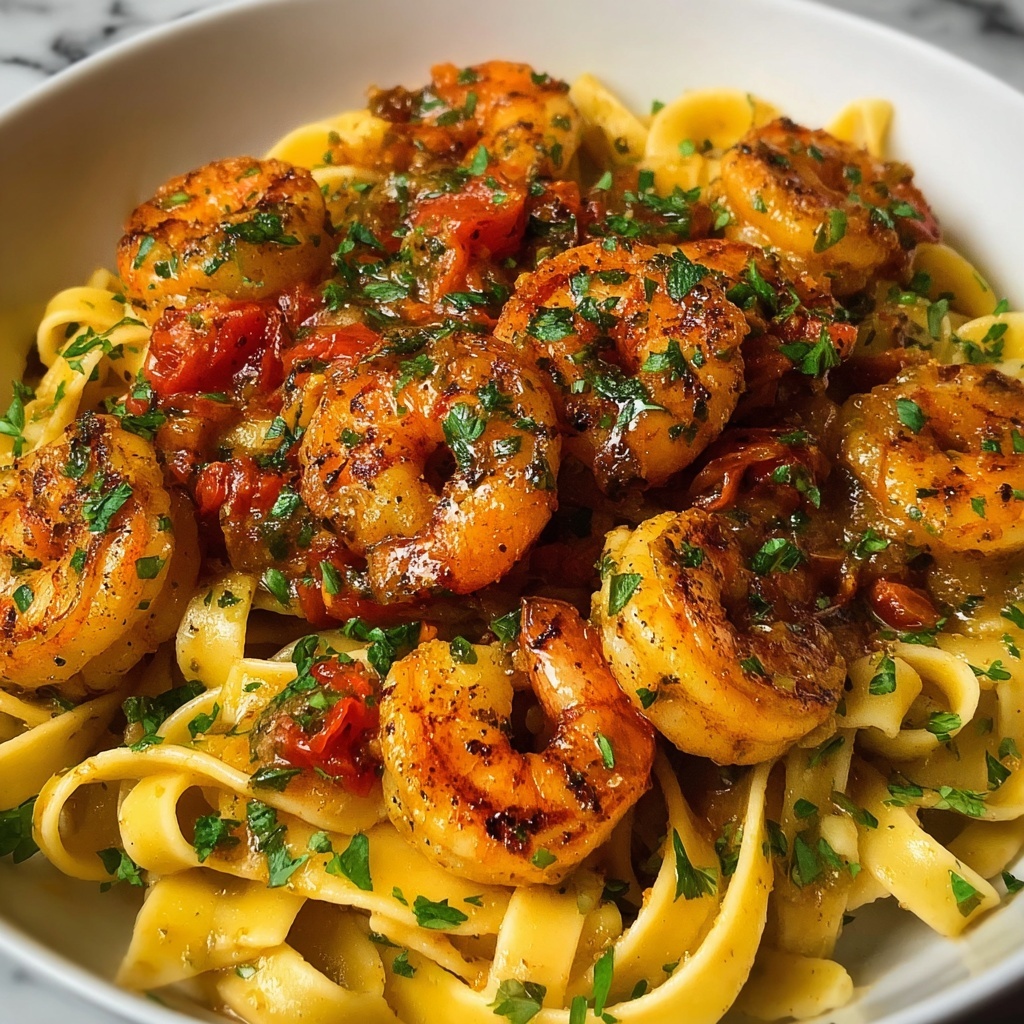 Cajun Shrimp Pasta Recipe - Recipe Image
