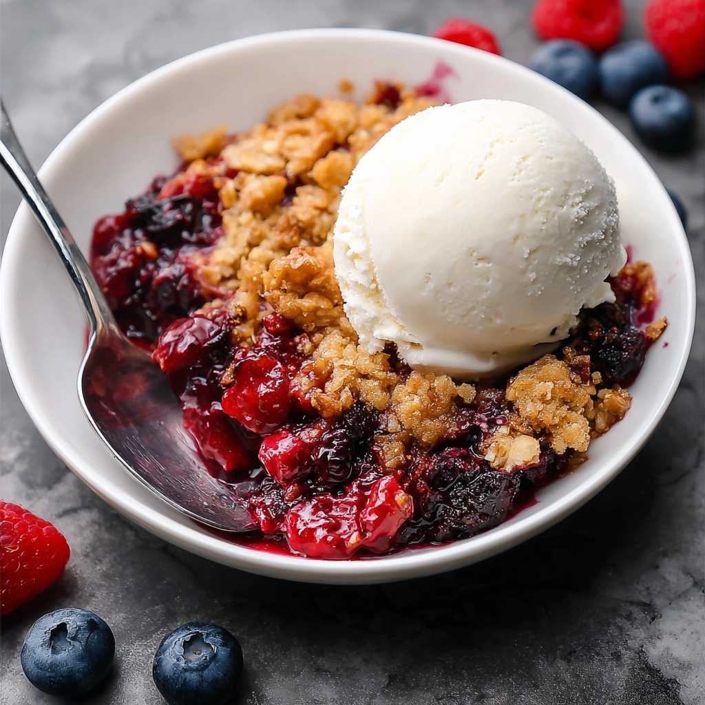 Easy Berry Crisp Recipe - Recipe Image