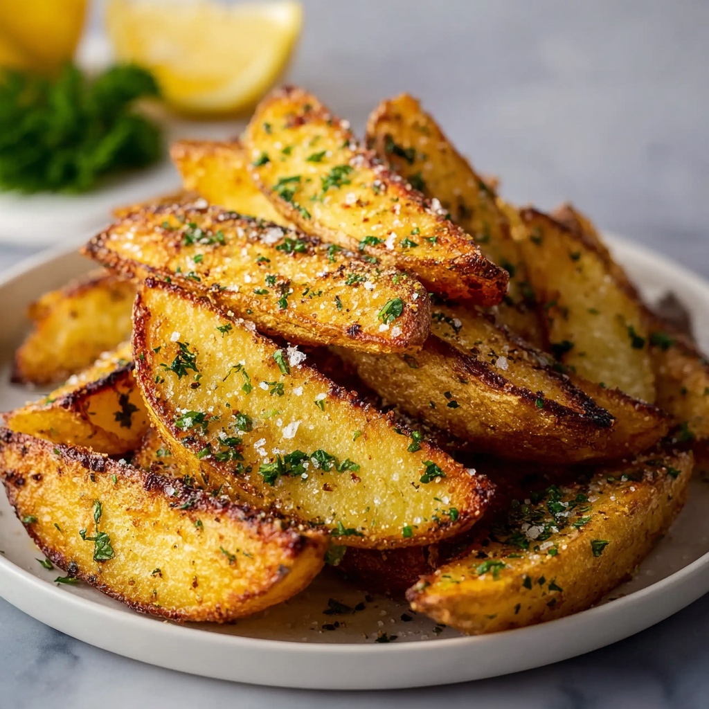 Grilled Lemon-Herb Potatoes Recipe - Recipe Image