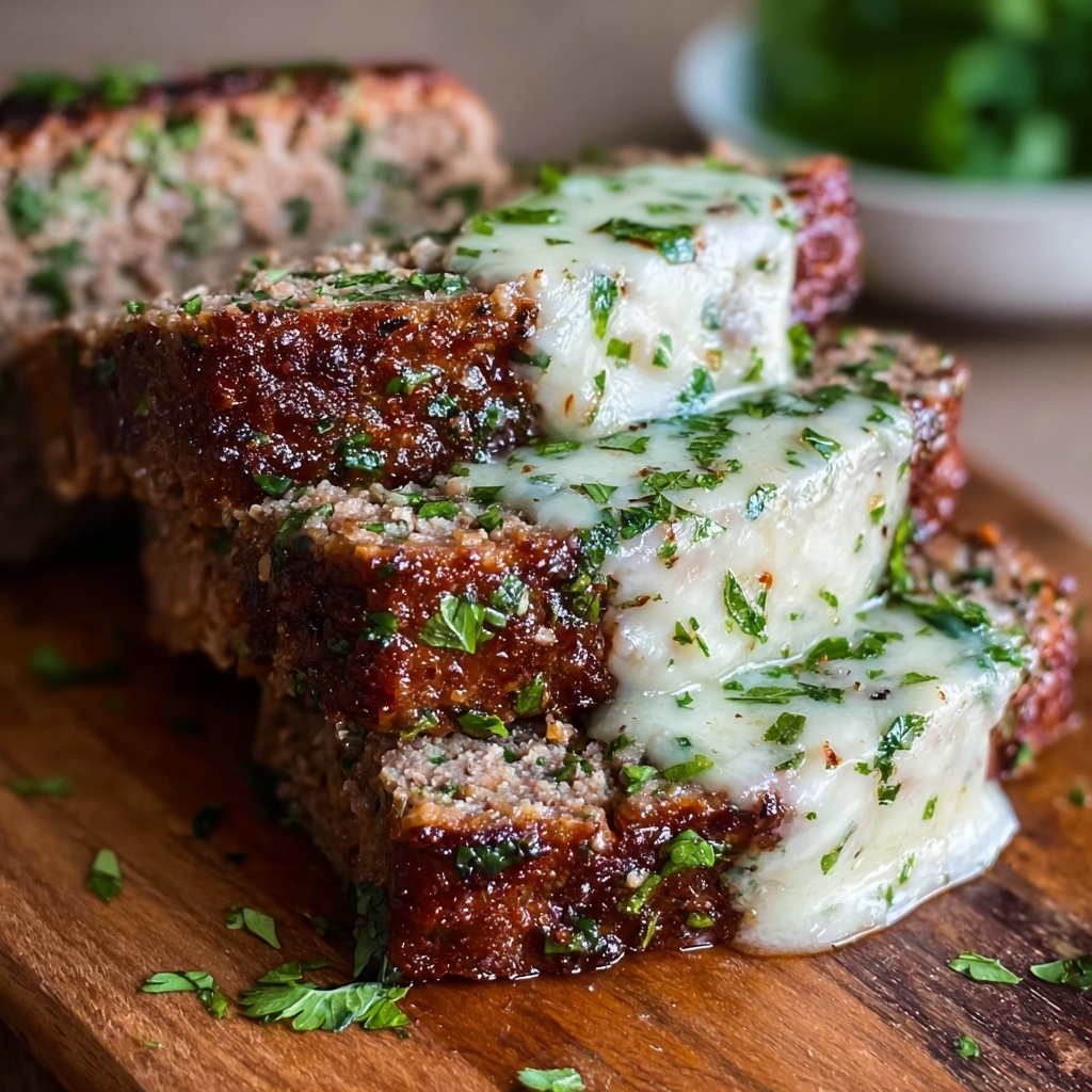 Garlic Parmesan Chicken Meatloaf Recipe - Recipe Image