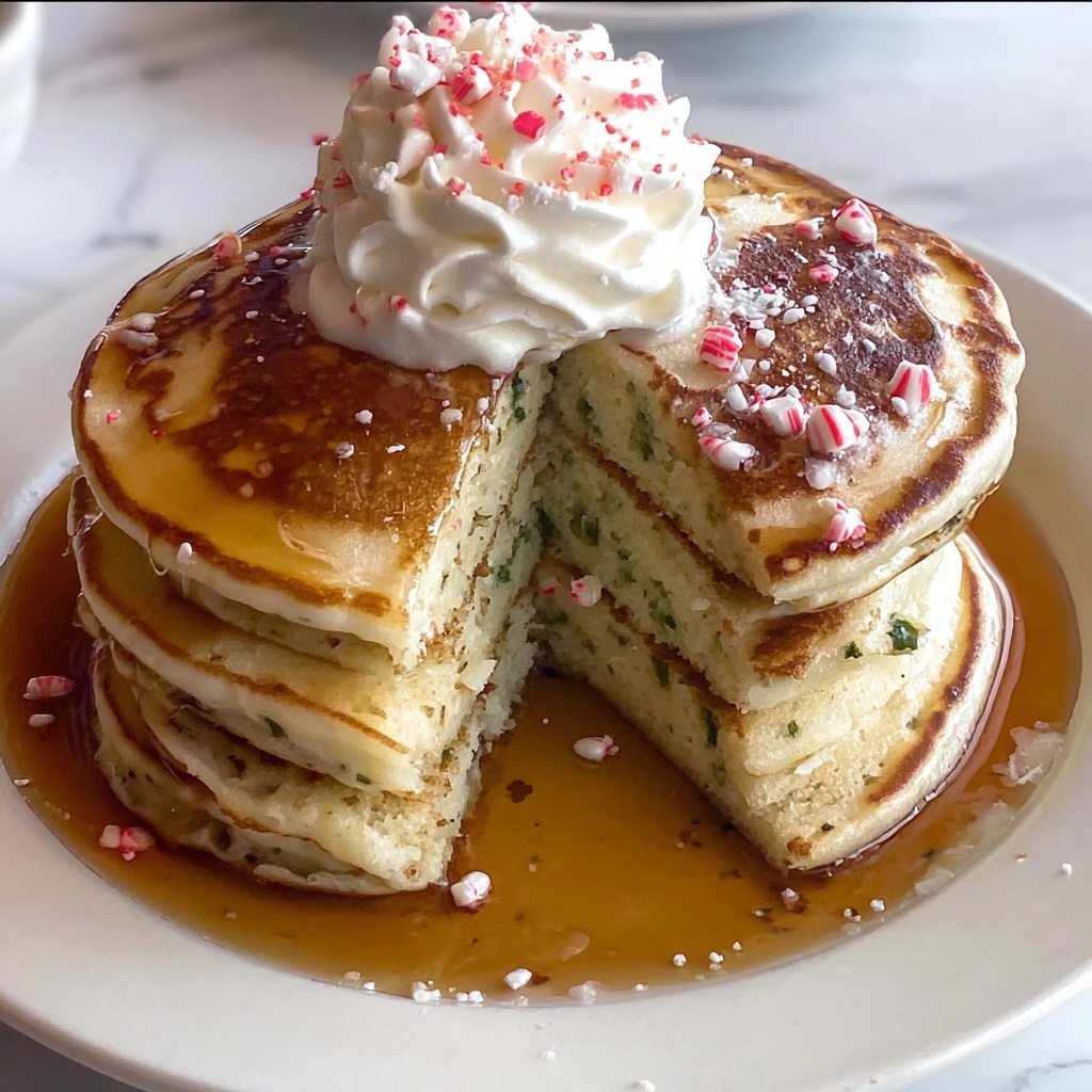 Peppermint Pancakes: 6 Steps to Blissful Breakfast Joy Recipe - Recipe Image