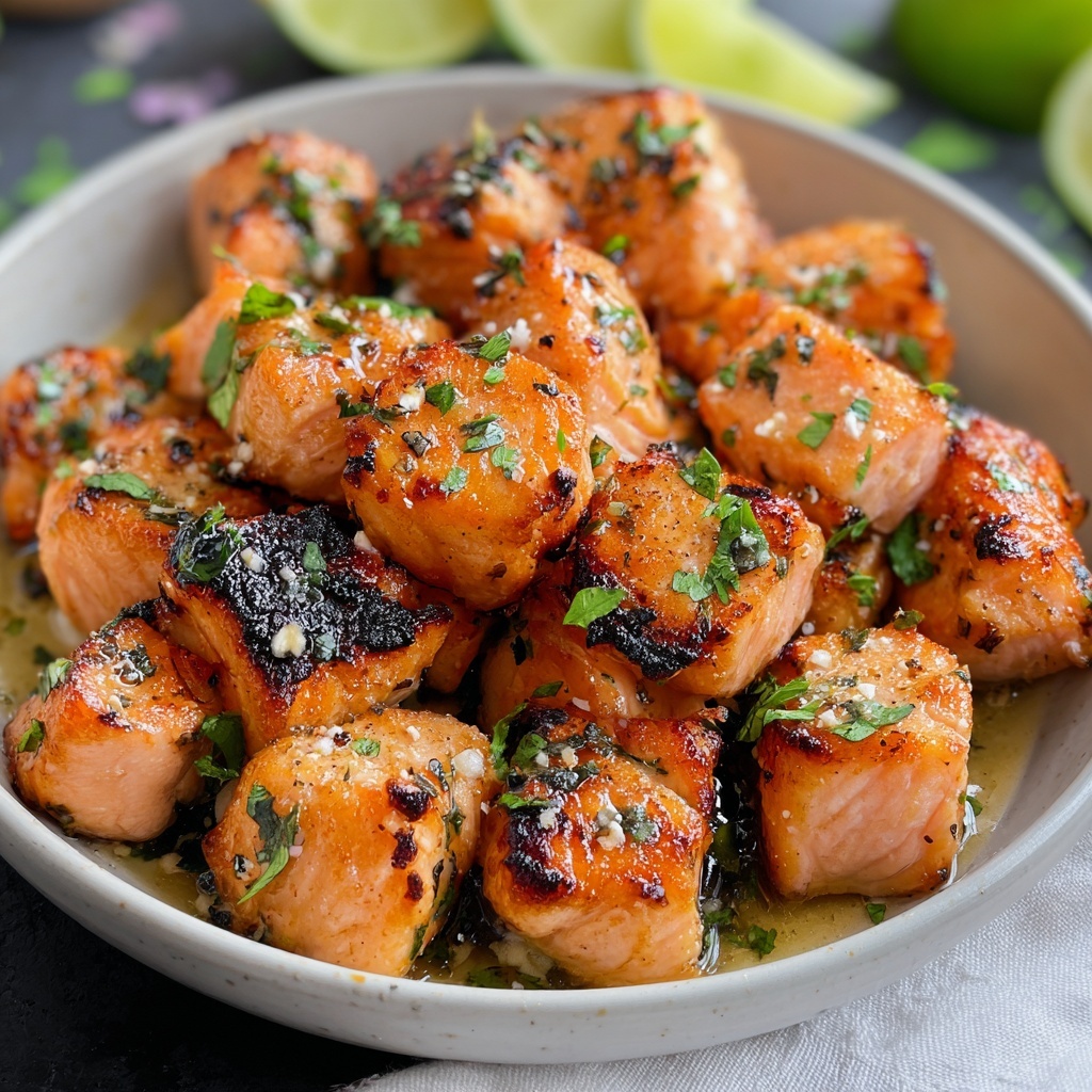 Air Fryer Bang Bang Salmon Bites Recipe - Recipe Image