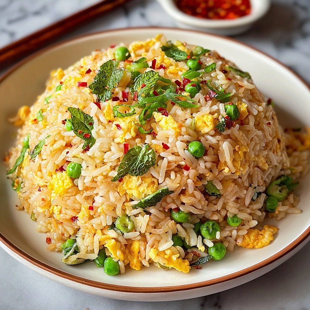 Easy Egg Fried Rice Recipe - Recipe Image
