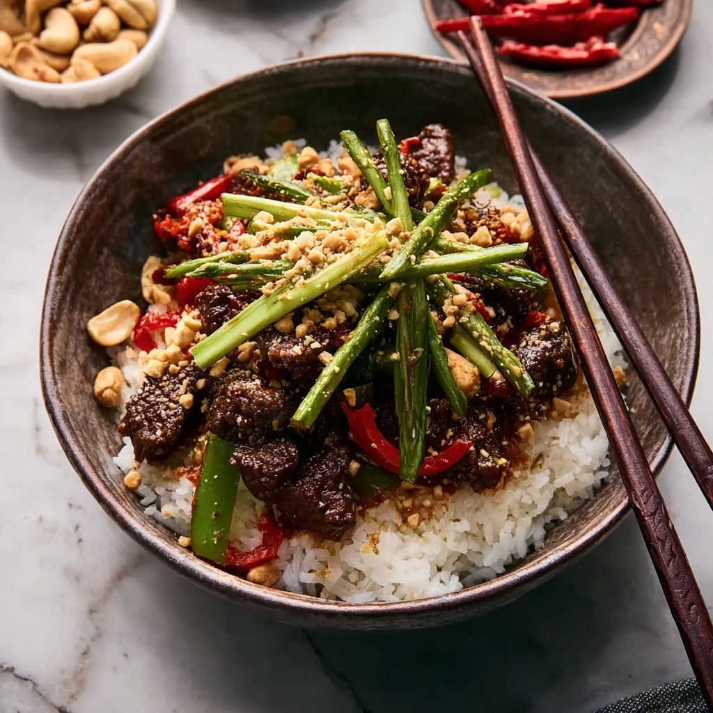 20 Minute Korean Gochujang Beef Bowls Recipe - Recipe Image