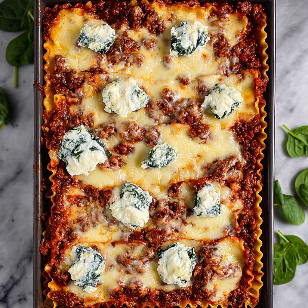 Sheet Pan Lasagna Recipe - Recipe Image