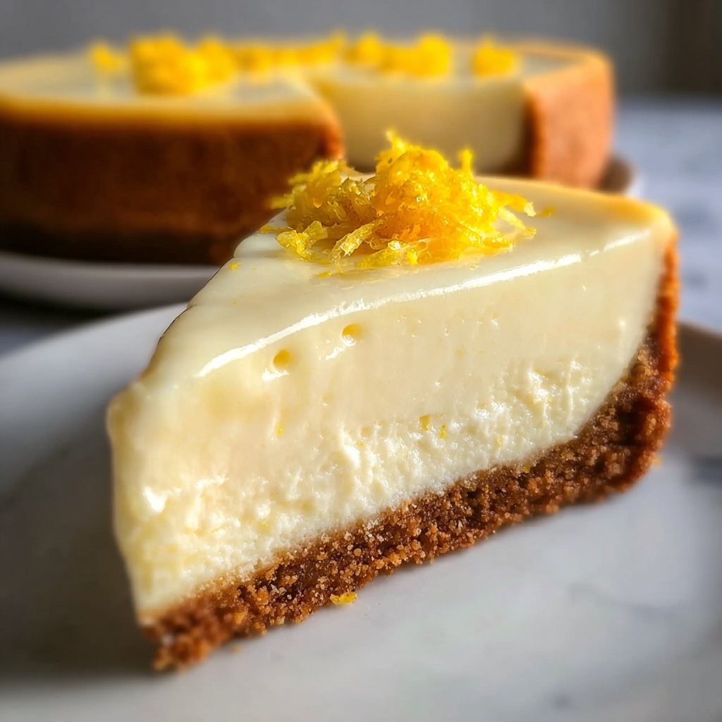 Lemon Cheesecake Tart: 5 Steps to Heavenly Bliss Recipe - Recipe Image