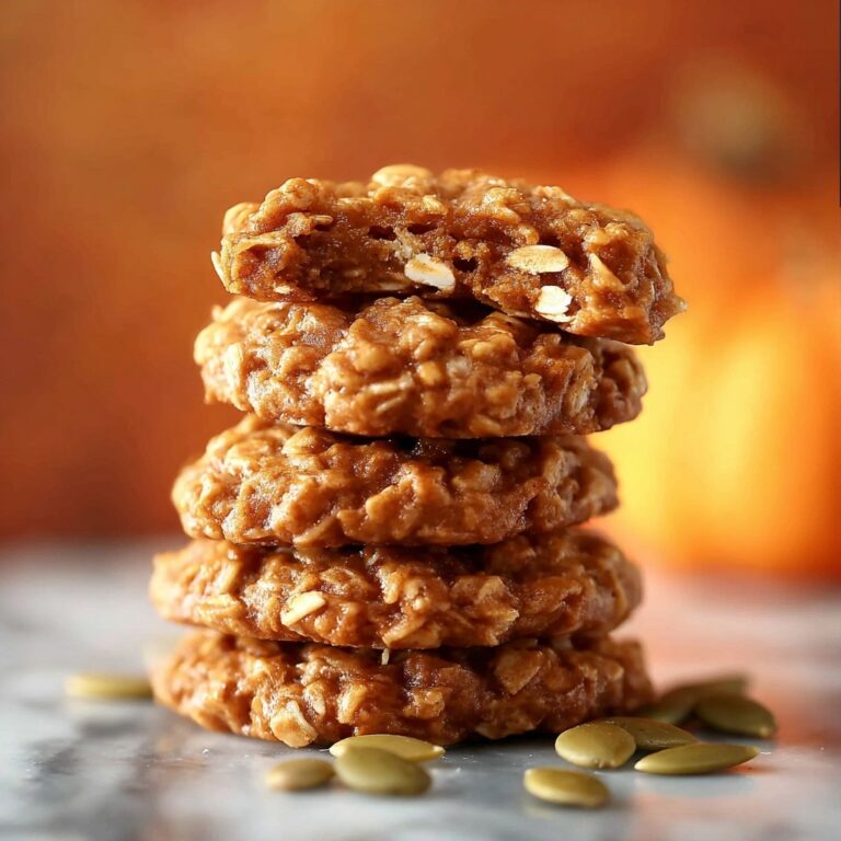 Pumpkin Spice No Bake Cookies Recipe