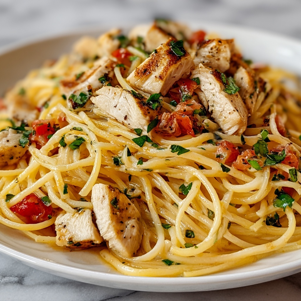 Monterey Chicken Spaghetti Recipe - Recipe Image