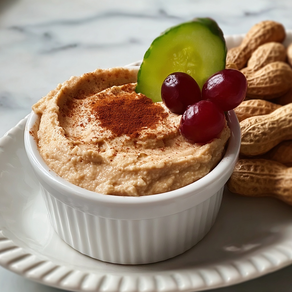 Spiced Peanut Butter Yogurt Dip Recipe - Recipe Image