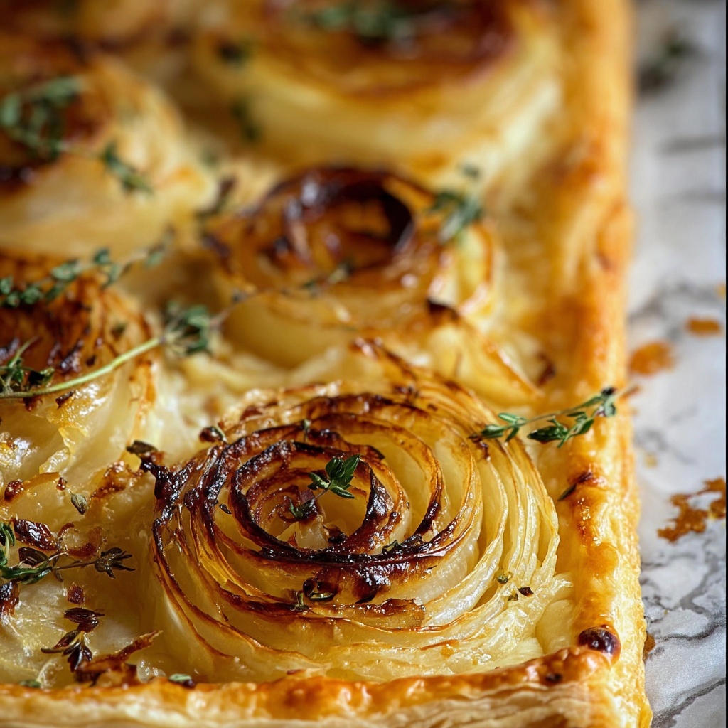 Caramelized Onion and Gruyère Tart Recipe - Recipe Image