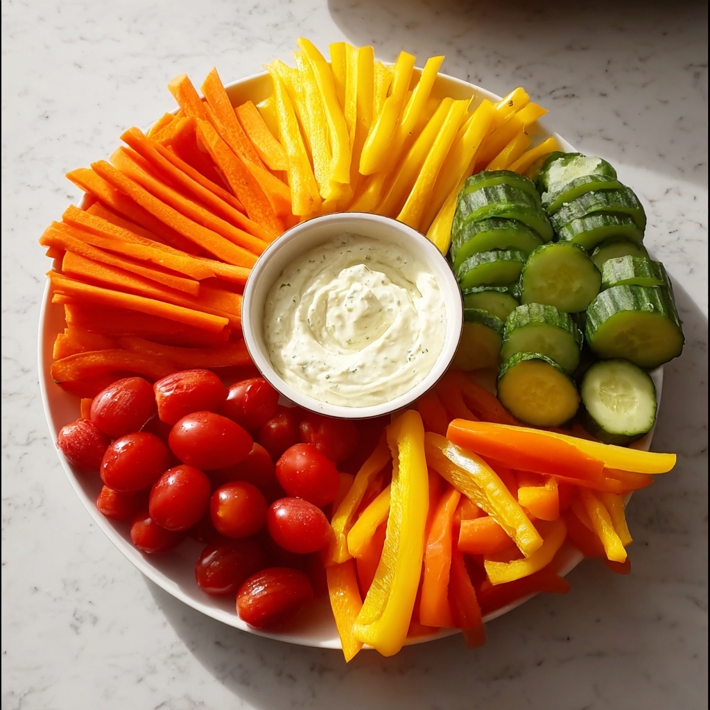 Leprechaun Veggie Tray with Creamy Garlic Dip: 7 Joyful Tips Recipe - Recipe Image