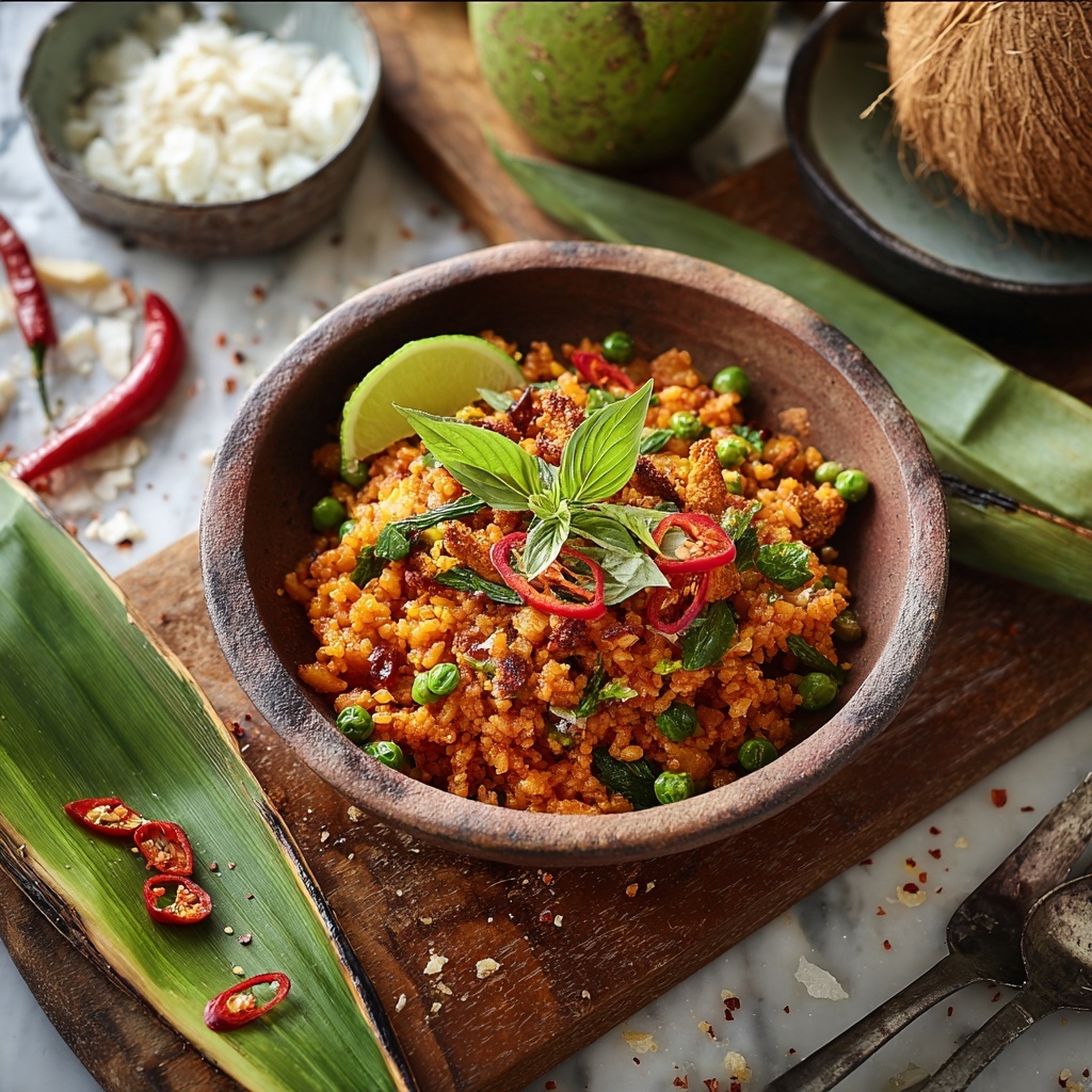 Sri Lankan Coconut Sambol Recipe - Recipe Image