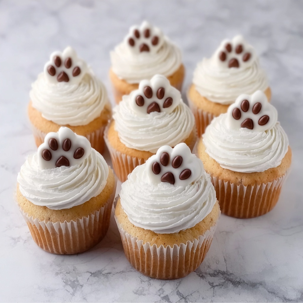 Delicious Polar Bear Paw Cupcakes to Wow Your Guests Recipe - Recipe Image