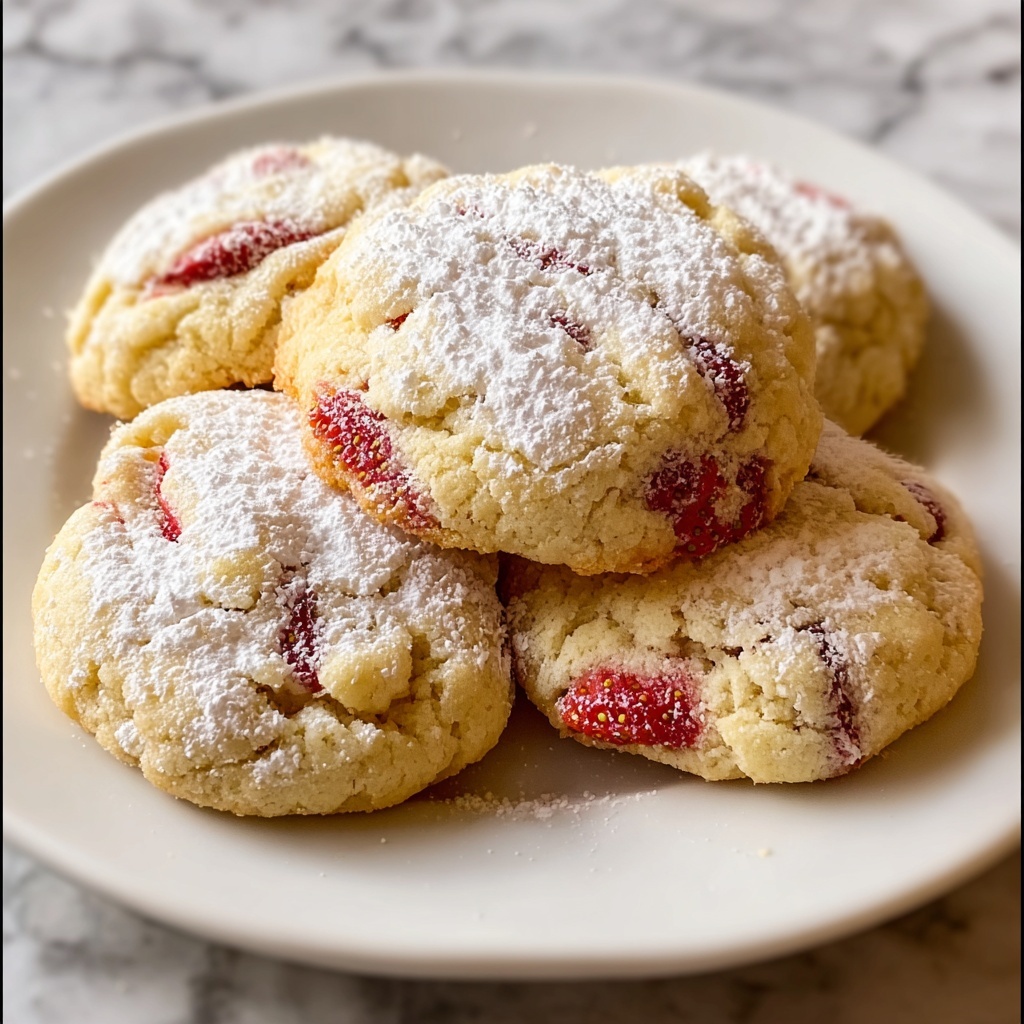 Strawberry Shortcake Cookies Recipe - Recipe Image