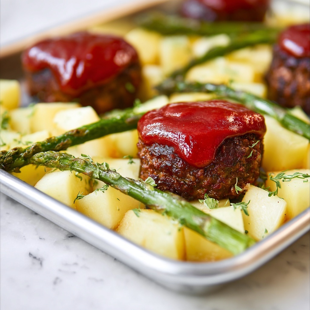 Sheet Pan Meatloaf Dinner Recipe - Recipe Image
