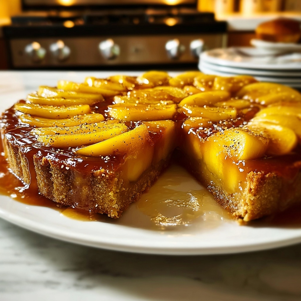 Apple Brown Butter Upside Down Cake Recipe - Recipe Image