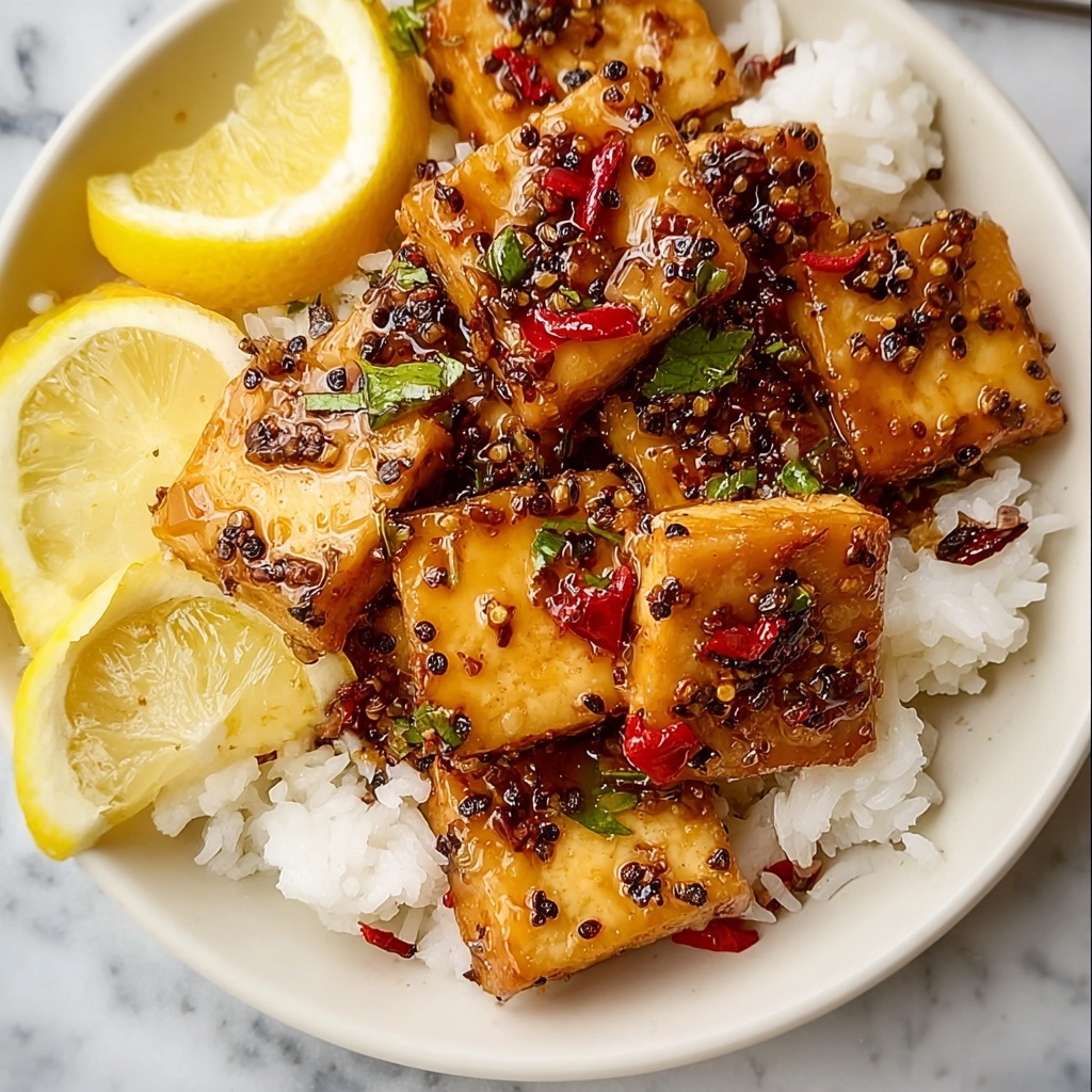Lemon Pepper Tofu Recipe - Recipe Image