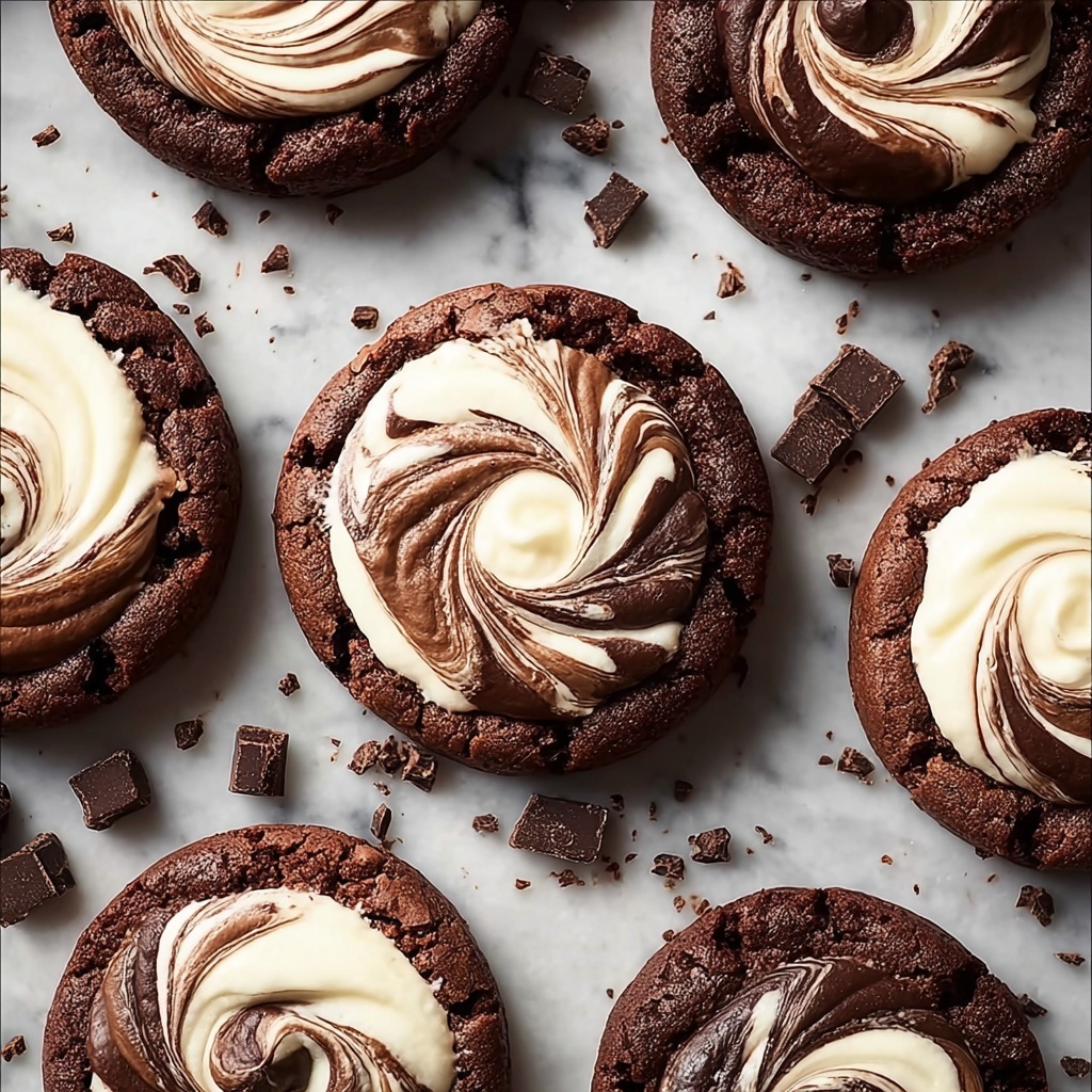 Marshmallow Chocolate Cookies Recipe - Recipe Image