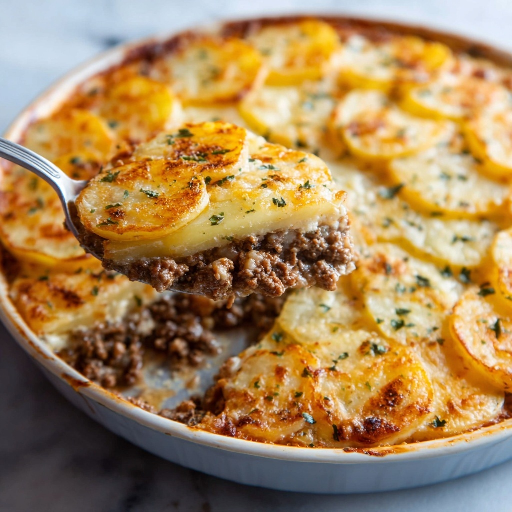 Ground Beef and Potato Casserole Recipe - Recipe Image