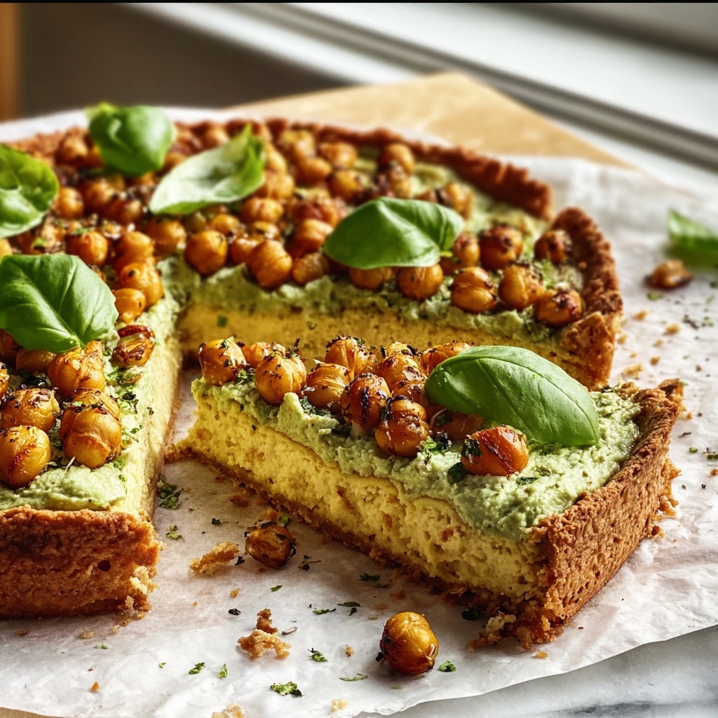 Avocado Chickpea Pizza Vegan Gluten Free Recipe - Recipe Image