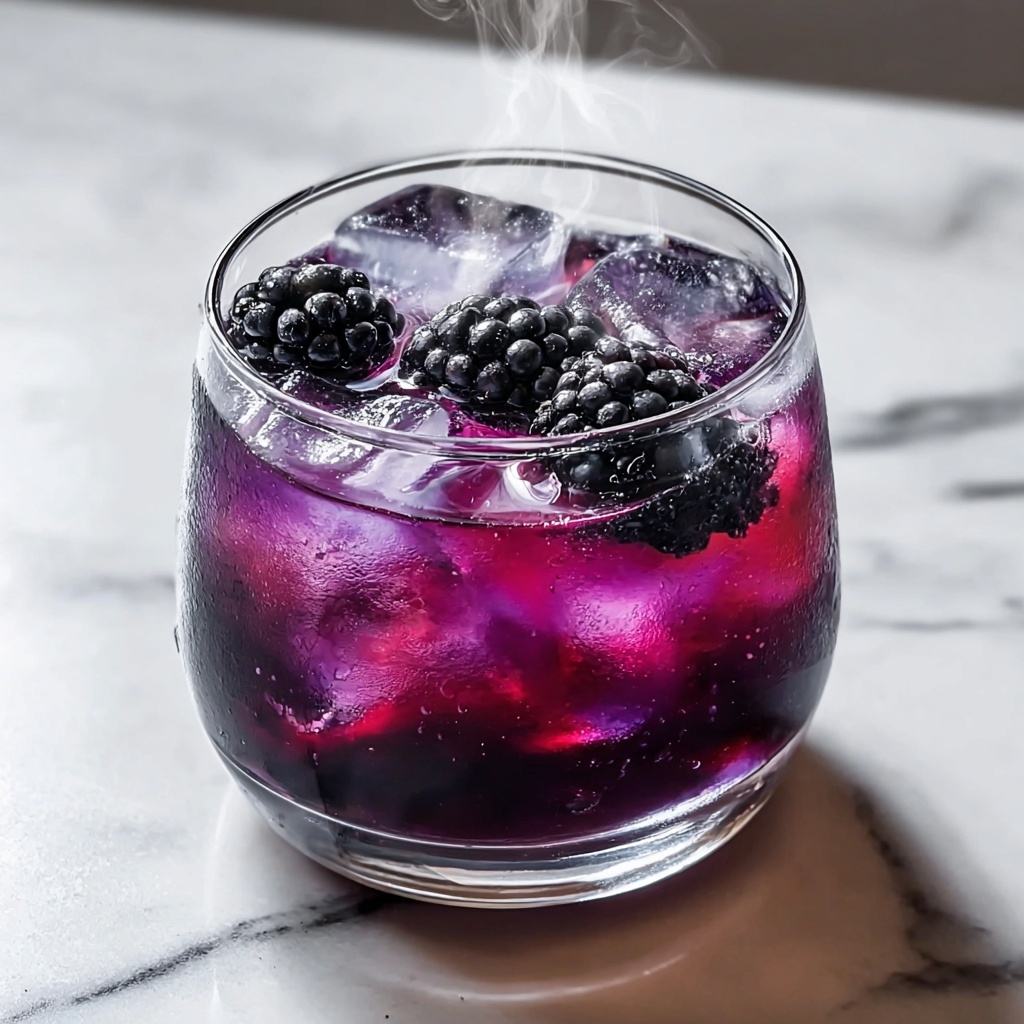 Black Magic Blackberry Punch for Spooktacular Halloween Fun Recipe - Recipe Image