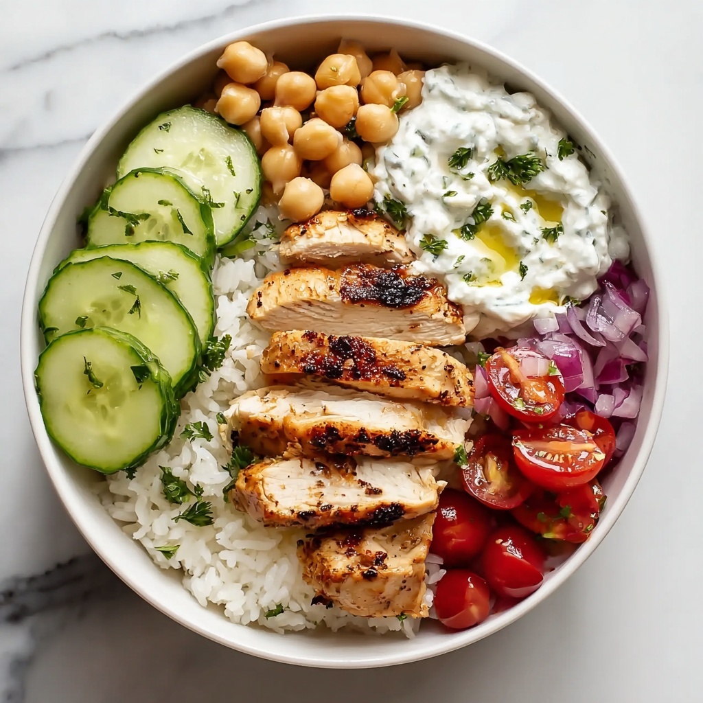 Mediterranean Chicken & Rice Bowls Recipe - Recipe Image