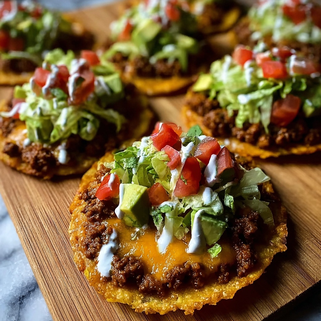 Ground Beef Tostadas Recipe - Recipe Image