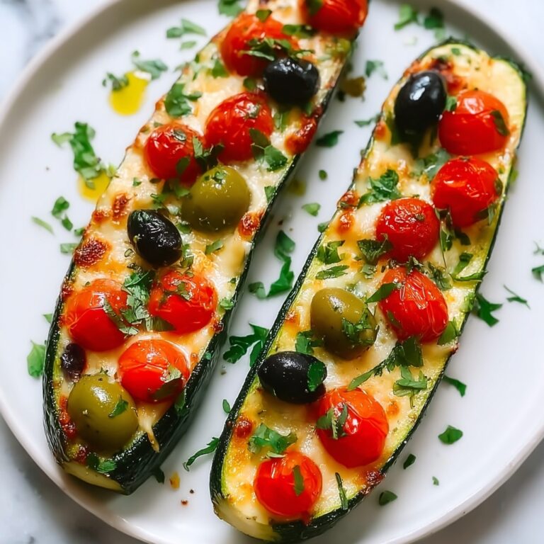 Mediterranean Stuffed Zucchini Recipe