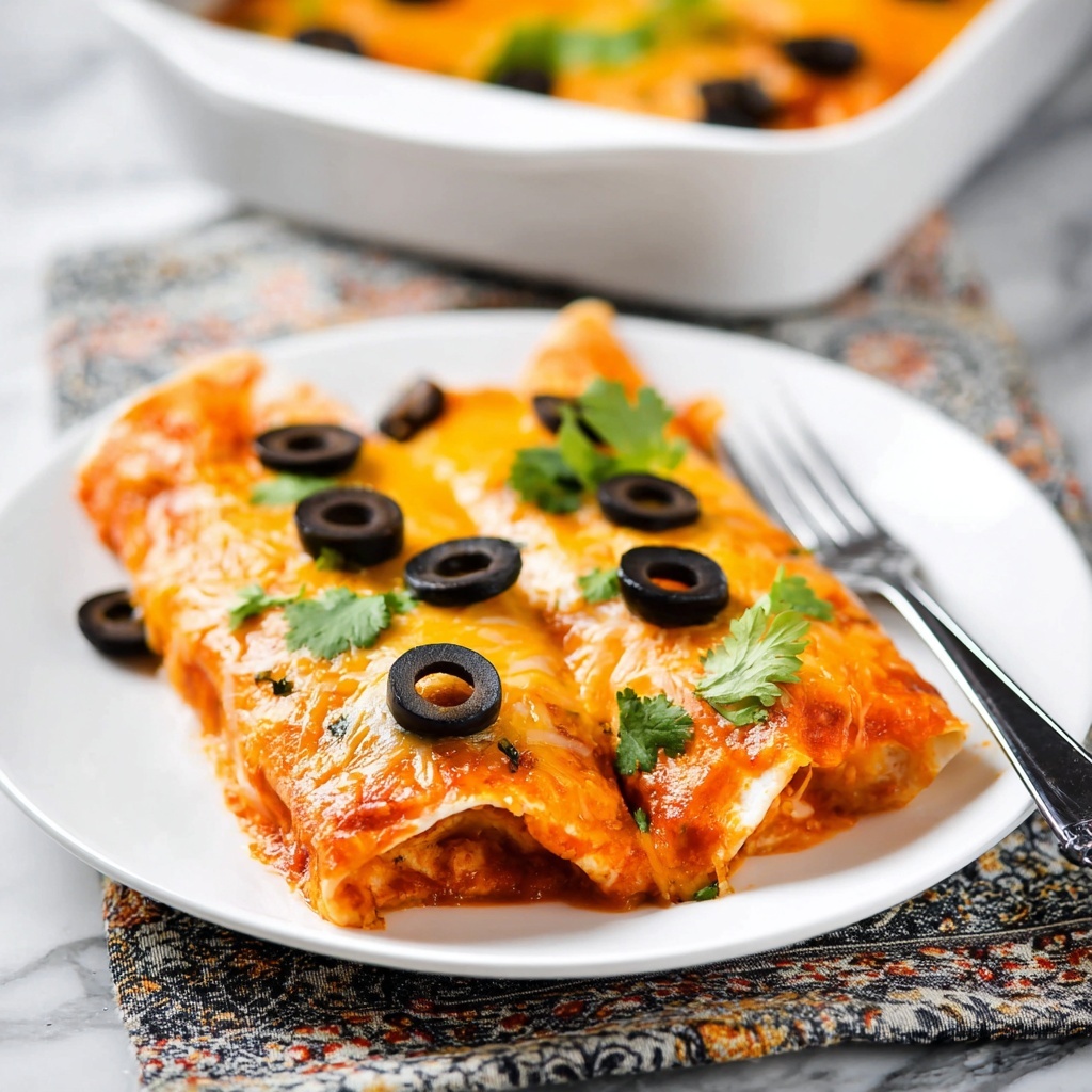 Skinny Beef Enchiladas Recipe - Recipe Image