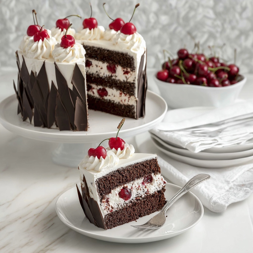 Black Forest Cake Recipe - Recipe Image