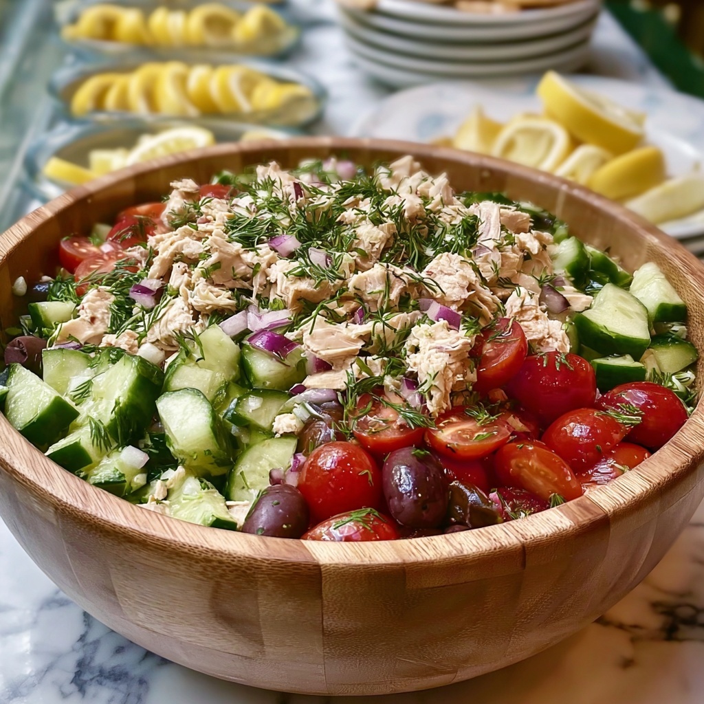 Mediterranean Tuna Salad Recipe - Recipe Image