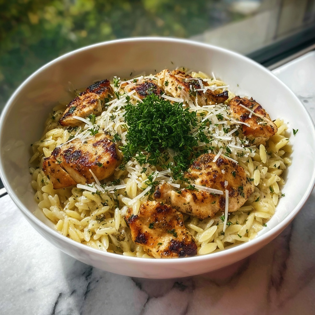 French Onion Chicken Orzo: 7 Comforting Reasons to Indulge Recipe - Recipe Image