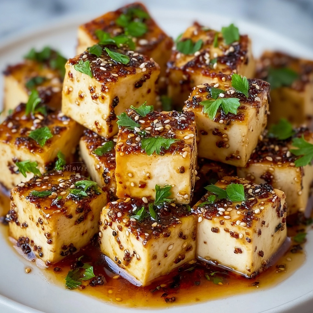 Baked Lemon Pepper Tofu Recipe - Recipe Image