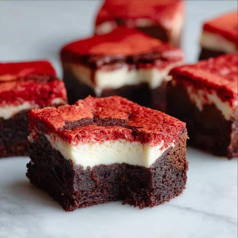 Red Velvet Cheesecake Brownies Recipe