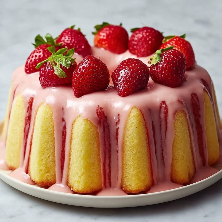 Strawberry Milkshake Pound Cake – Sweet Summer Nostalgia Recipe