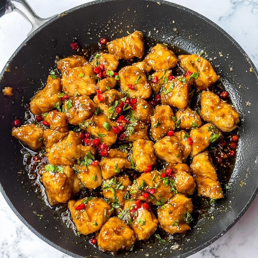 Honey Garlic Chicken Bites Recipe