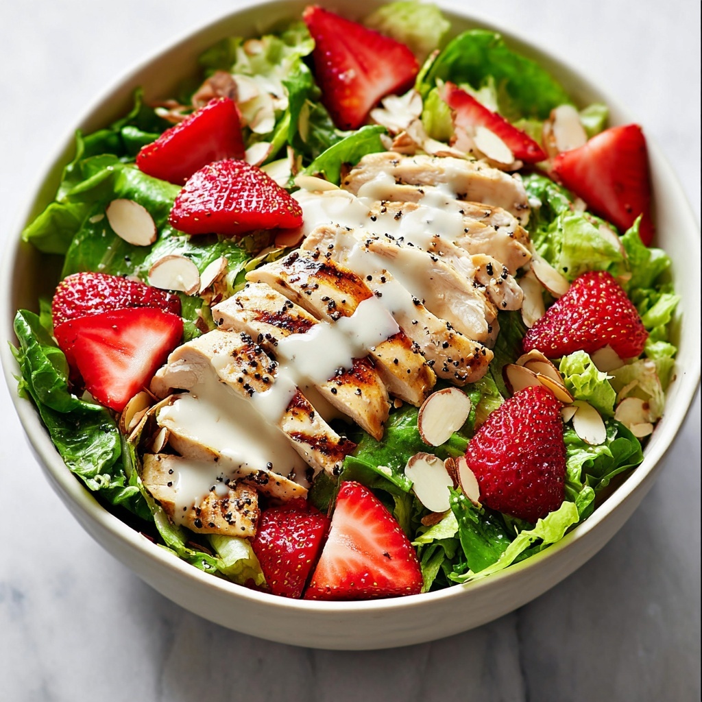 Strawberry Chicken Salad Recipe - Recipe Image