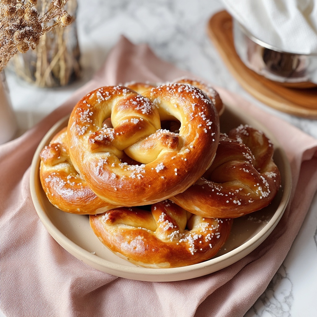 Buttery Soft Pretzels Recipe - Recipe Image