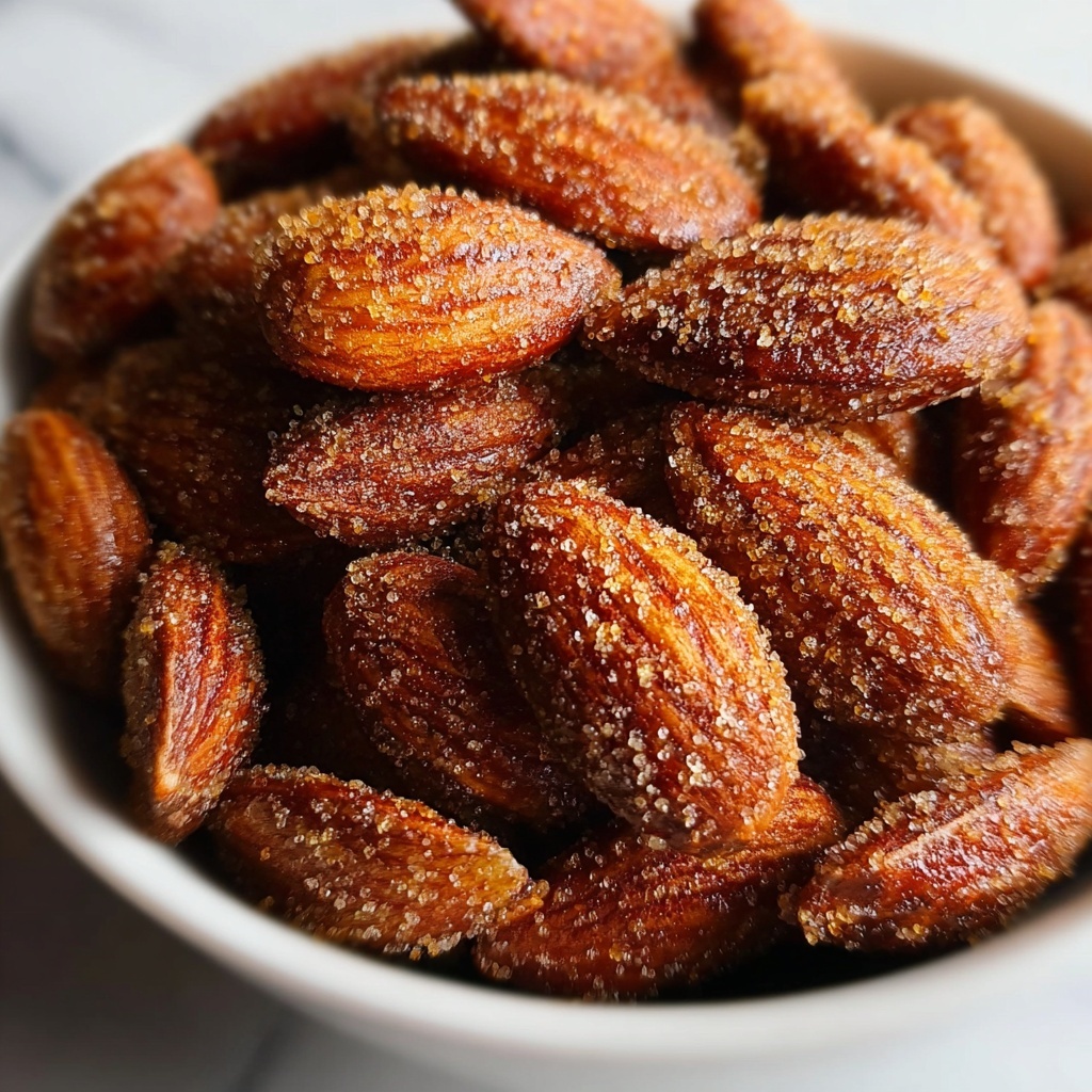 Air Fryer Cinnamon Almonds: 5-Minute Crunchy Bliss Recipe - Recipe Image