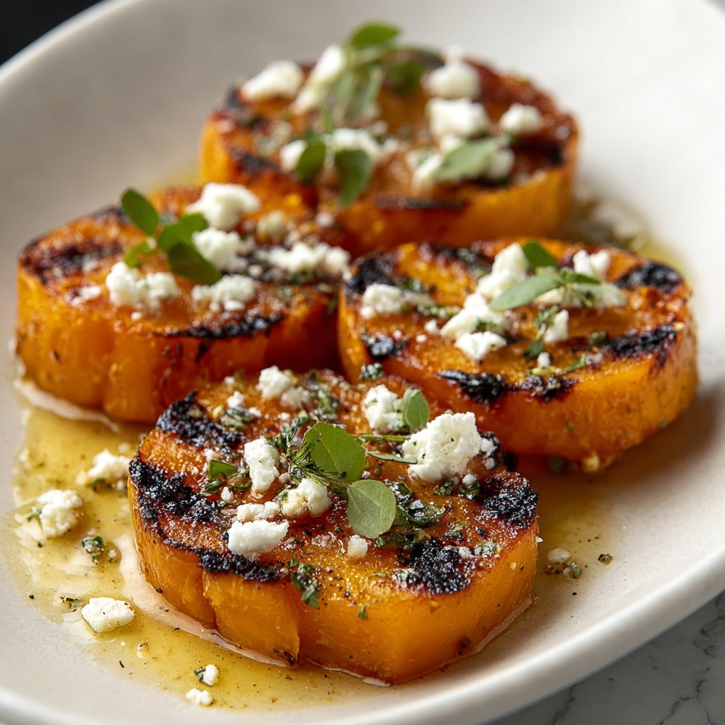 Roasted Sweet Potato Rounds with Honey & Feta Recipe - Recipe Image