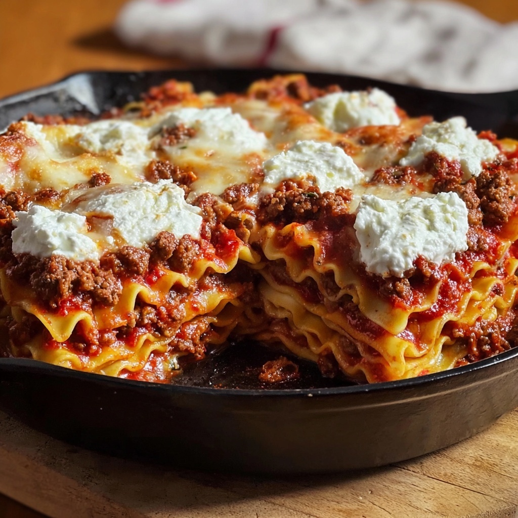 Skillet Lasagna: 7 Comforting Reasons You'll Love It Recipe - Recipe Image