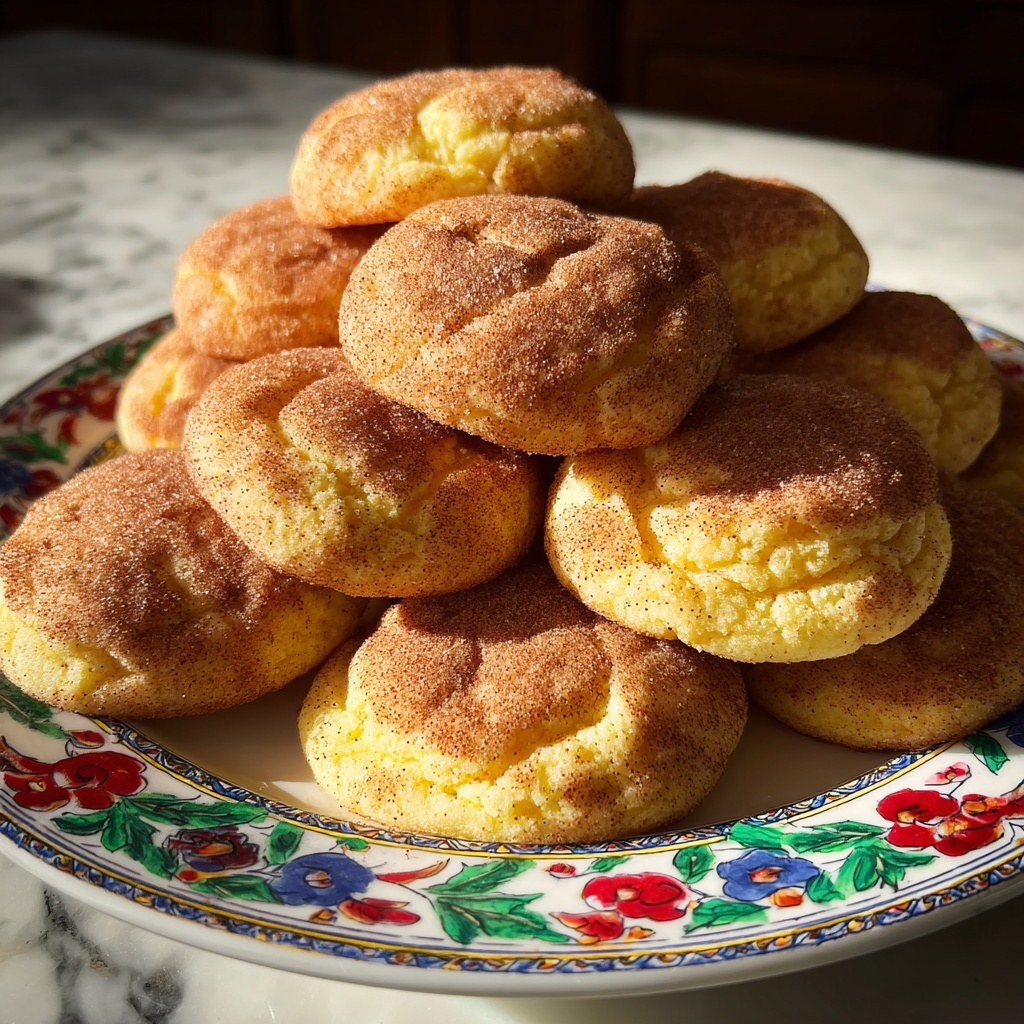 Pumpkin Snickerdoodle Cookies Recipe - Recipe Image